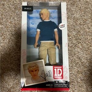 1D Niall Doll with Blue Shirt and Tan Pants
